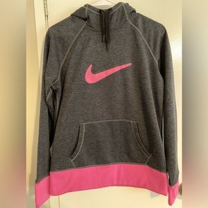 Nike size Large, Hoodie, Therma-Fit, Thumb holes